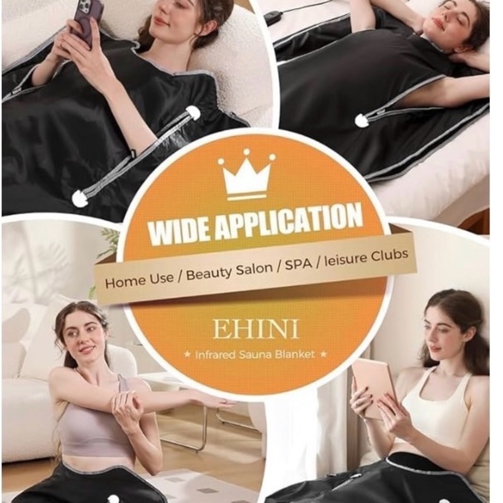 Ehini Sauna Blanket for Spa with Remote - Picture 3 of 5